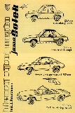 ideový návrh vozítek Jawa Šotek z roku 1963